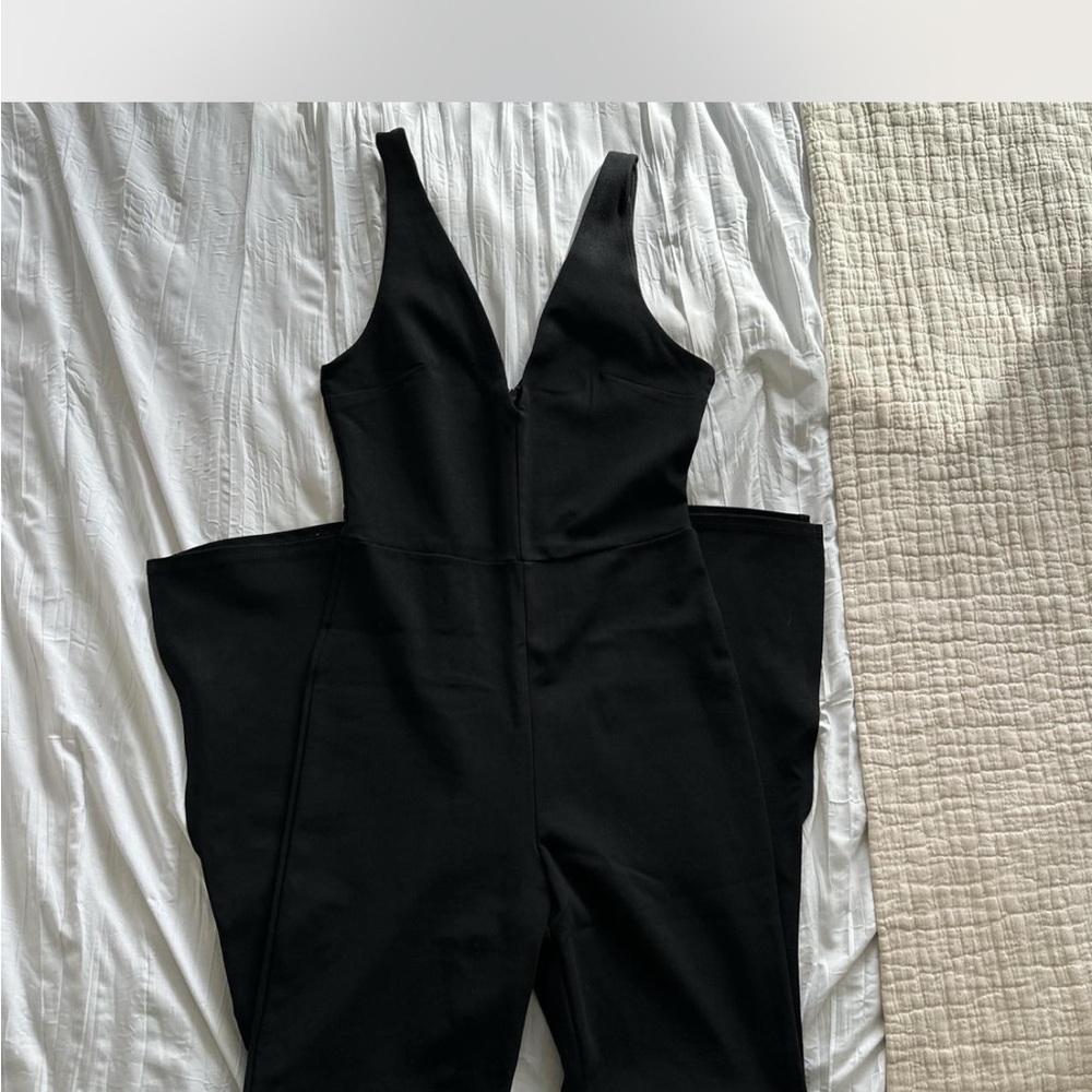Leith Sleek Black Jumpsuit